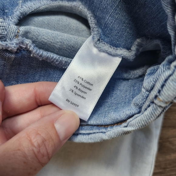 Westbound The High Rise Fit Light Wash Denim Flare Jeans - Picture 5 of 5